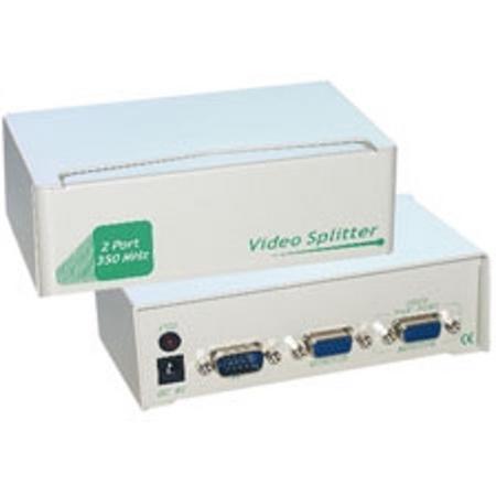 MCL VGA monitor 4 poorten adapter/splitter