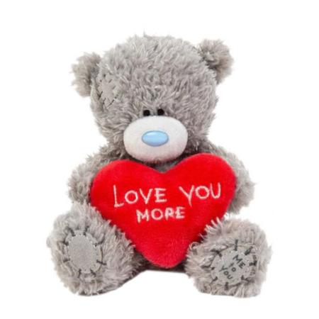Me to you Knuffel - Beer - Love you more - Hart - 11cm