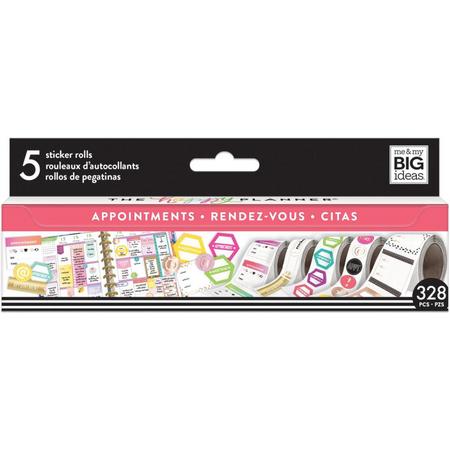 Me and My Big Ideas - Happy Planner Sticker Roll - Appointments - 328 stuks