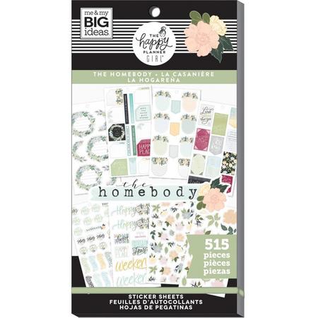 Me and My Big Ideas - Happy Planner Sticker Value Pack - Classic - Homebody - 515 stuks