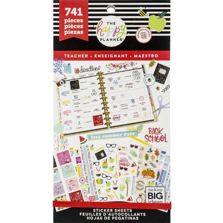 Me and My Big Ideas - Happy Planner Sticker Value Pack - Classic - One Happy Year - 741stuks