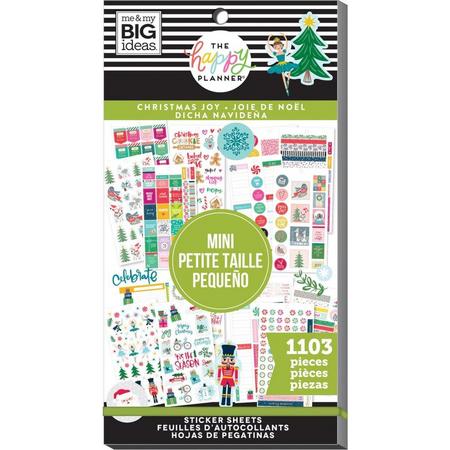 Me and My Big Ideas - Happy Planner Sticker Value Pack - Mini - Christmas Joy - 1103stuks