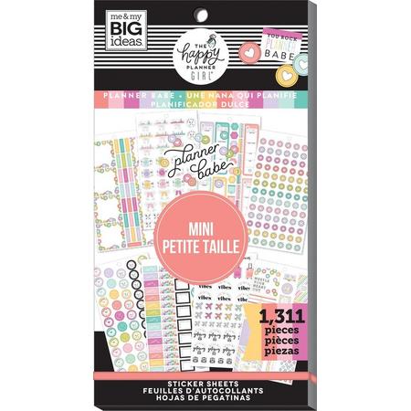 Me and My Big Ideas - Happy Planner Sticker Value Pack - Planner Babe Mini - 1311stuks