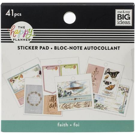 Me and My Big Ideas - Happy Planner Tiny Stickerpad - Faith - 41stuks