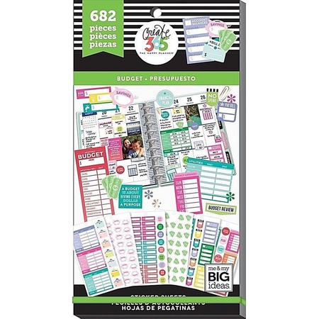 Me and My Big Ideas - Happy Planner Value Pack - Budget - 682Pieces