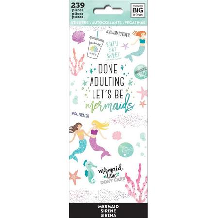 Me and My Big Ideas- Happy Planner Stickers - Mermaid Vibes