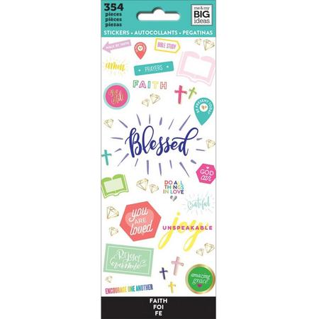 Me and My Big ideas - Happy Planner Stickers - Blessed