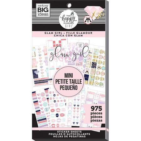 me & my BIG ideas - The Happy Planner - MINI  - Glam Girl - Sticker Value Pack 975