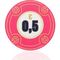 Hades Cashgame Deluxe Poker Chips €0,50 (25 stuks)