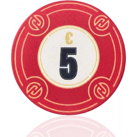 Hades Cashgame Deluxe Poker Chips €5,- (25 stuks)
