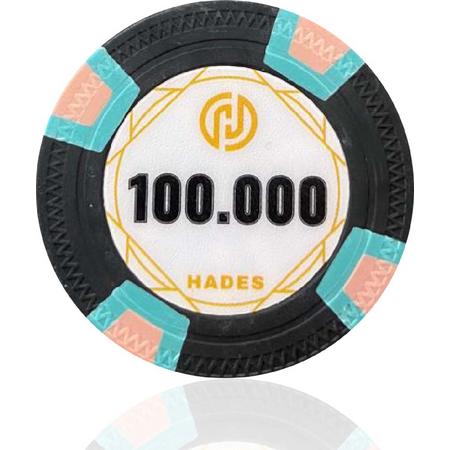 Hades MTT Classic Poker Chips 100.000 (25 stuks)