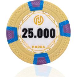 Hades MTT Classic Poker Chips 25.000 (25 stuks)