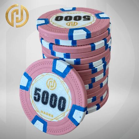 Hades MTT Classic Poker Chips 5000 (25 stuks)