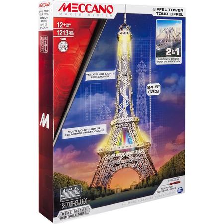 Meccano 2-in-1 Eiffeltoren - Bouwset