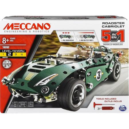 Meccano 5 Model Set - Roadster