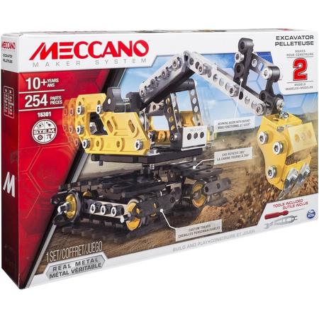 Meccano Construction Digger - 2 Modellen