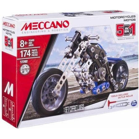 Meccano Motorfiets 5 in 1