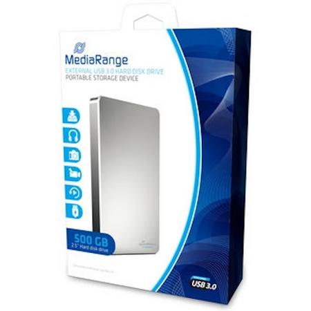 MediaRange Exterene USB 3.0 harde schijf 500 GB