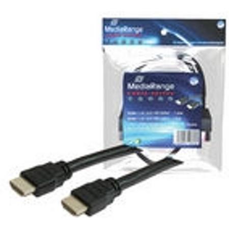 MediaRange MRCS105 HDMI kabel 1,8 m HDMI Type A (Standaard) Zwart