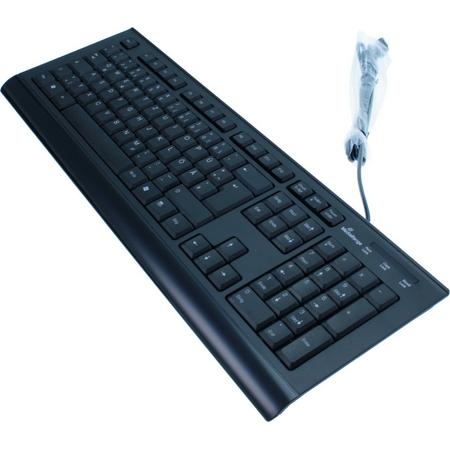 MediaRange MROS101 USB QWERTZ Duits Zwart toetsenbord