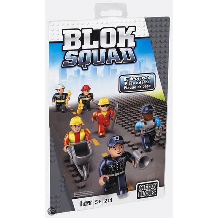 Mega Bloks - Blok Squad Bouwplaat - Constructiespeelgoed