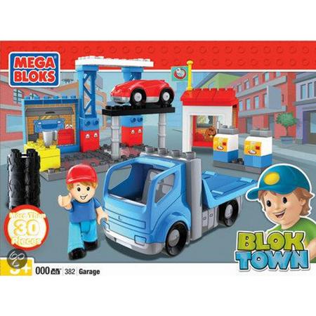 Mega Bloks - Blok Town Garage - Constructiespeelgoed