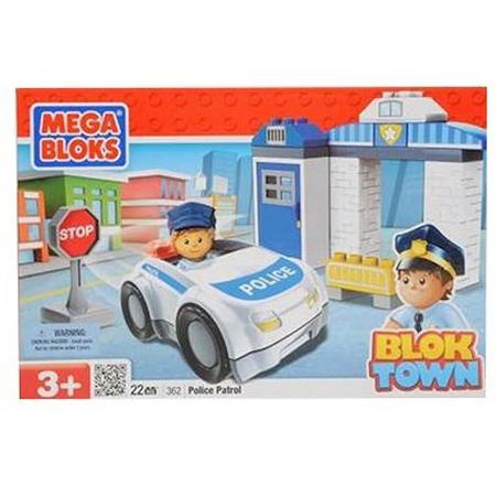 Mega Bloks Blok Town Politie Bureau - Constructiespeelgoed