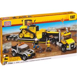 Mega Bloks CAT Heavy Duty Transporter - Constructiespeelgoed
