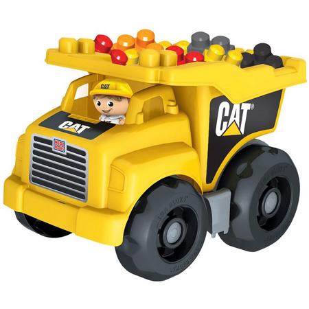 Mega Bloks CAT Large Vehicle Dump Truck - Constructiespeelgoed