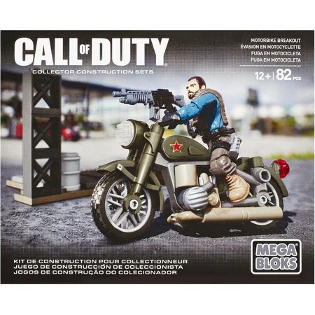 Mega Bloks Call Of Duty Motorbike Breakout - Constructiespeelgoed