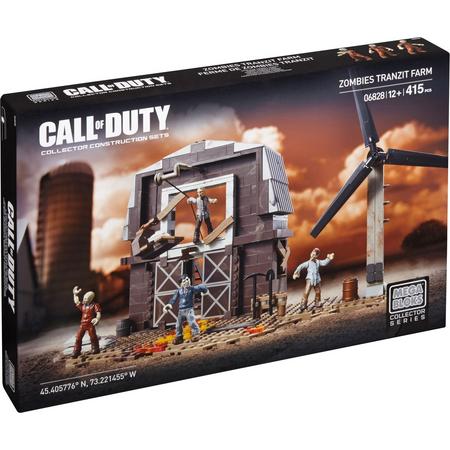 Mega Bloks Call Of Duty Zombies Tranzit Farm - Constructiespeelgoed