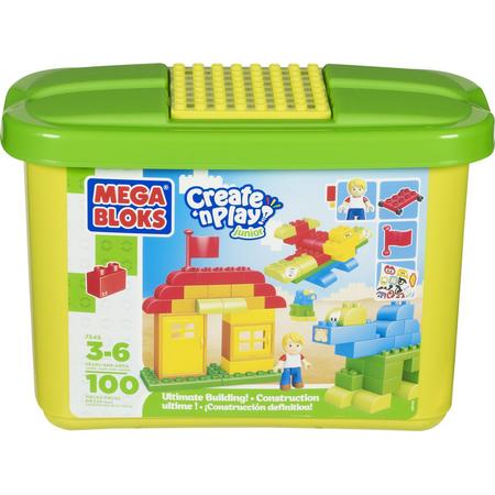 Mega Bloks Create n Play Junior Mini Tub Jongens