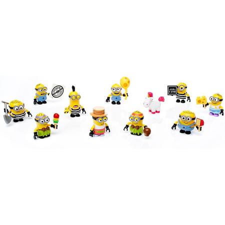 Mega Bloks Despicable Me - Micro Action Figures Series 10 12stuk(s) bouwfiguur
