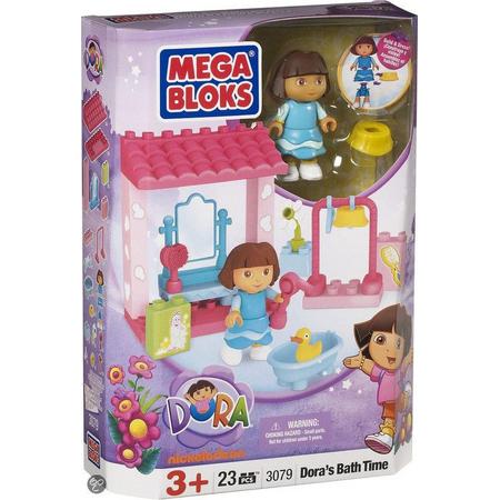 Mega Bloks Dora Gaat in Bad