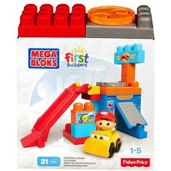 Mega Bloks First Builders Draai en Speel Rood/Oranje