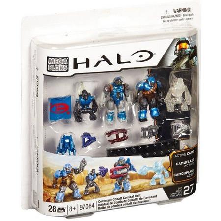 Mega Bloks Halo Covenant Cobalt Combat Unit 97084