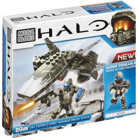 Mega Bloks Halo UNSC Wombat Attack - Constructiespeelgoed