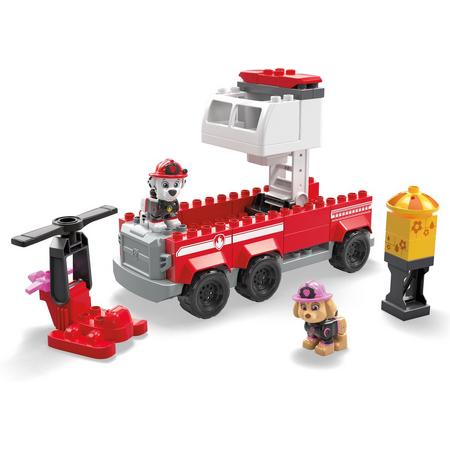 Mega Bloks PAW Patrol Marshalls Ultieme Brandweerwagen - Constructiespeelgoed