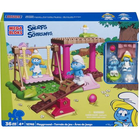 Mega Bloks Smurfen Speelplaats - Constructiespeelgoed