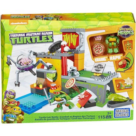 Mega Bloks Teenage Mutant Ninja Turtle - Schuilplaats Gevecht - Constructiespeelgoed