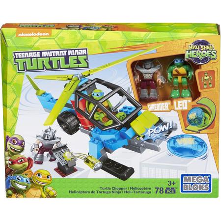 Mega Bloks Teenage Mutant Ninja Turtle JR. Turtle Chopper - Constructiespeelgoed