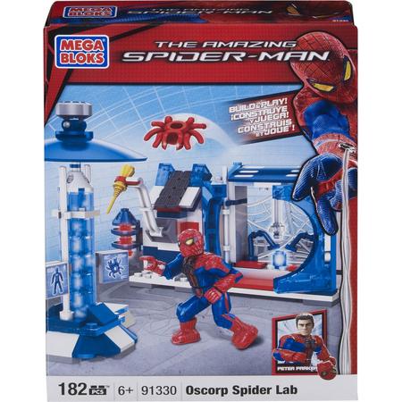 Mega Bloks The Amazing Spider-Man Oscorp Spider Lab
