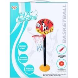 Kinderen Basketbal set - MC - complete set met bal - buitenspeelgoed voor jongens en meisjes!