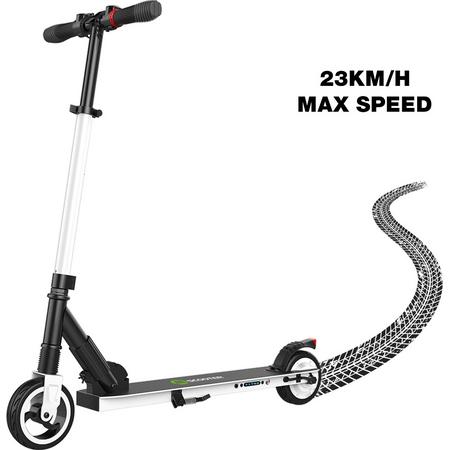 Elektrische Step Electric Scooter, Inklapbaar, Lichtgewicht, Hoogte Verstelbaar, Voor Kinderen - Wit