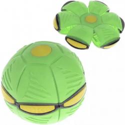   UFO Magic bal - Frisbee bal - Fidget bal - Decompressie bal – Speelgoed Bal – TikTok – Met LED verlichting - Groen