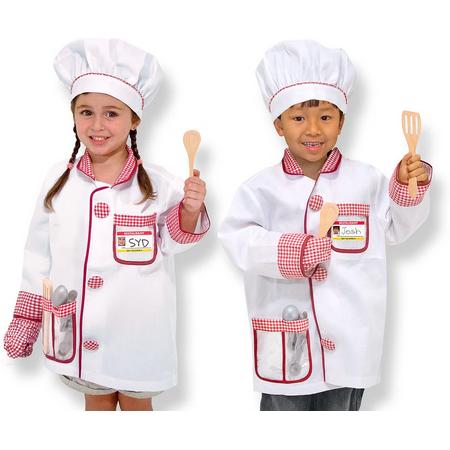 Melissa & Doug - Chef-Kok - verkleedkleding - 3-6 jaar