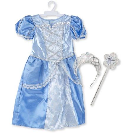 Melissa & Doug - Prinses Blauw - verkleedkleding - 3-6 jaar