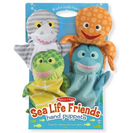 Melissa & Doug - Sea Life Friends Handpoppen