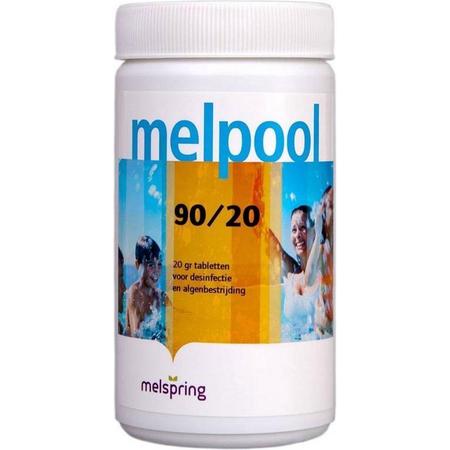 Melpool chloortabletten 20 gram 1 kg 90/20