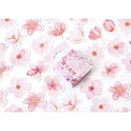 Stickerset Bloesem - Set met 45 stickers Sakura